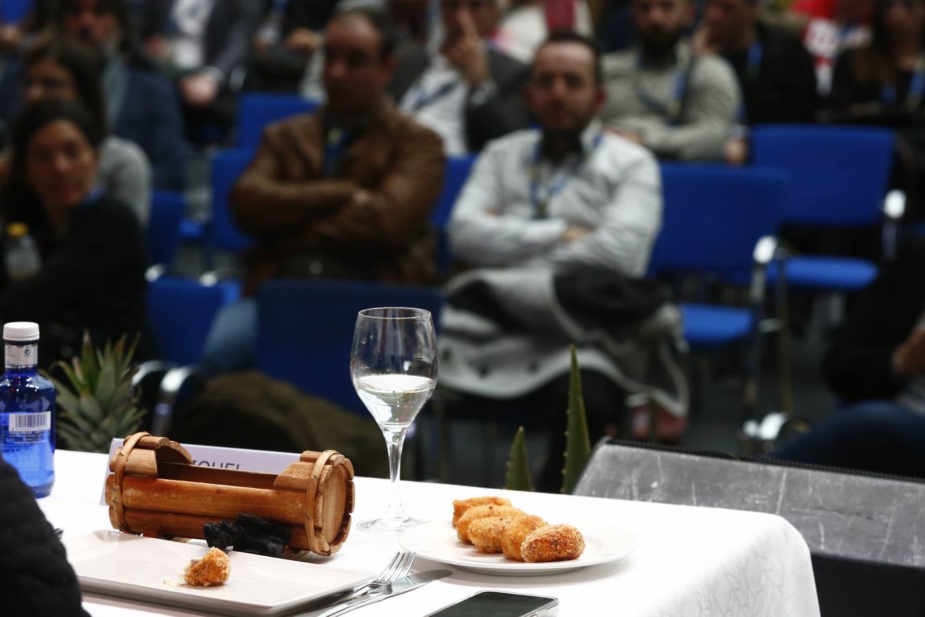 El cántabro Carlos Arias, del restaurante Emma de Suances, disputó el campeonato de la mejor croqueta del mundo que se fue para un restaurante de Toledo