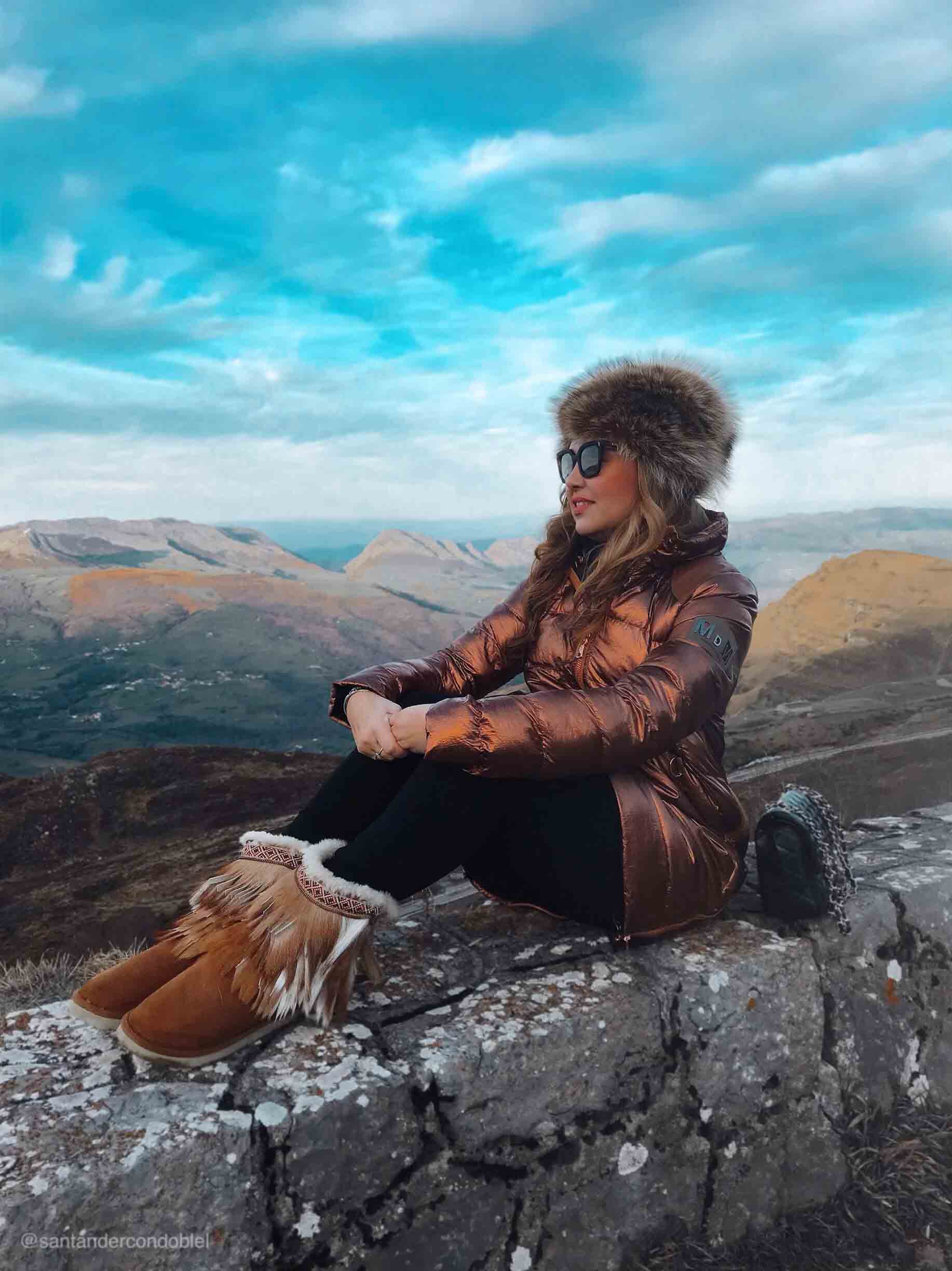 Un look perfecto para cualquier día invernal.