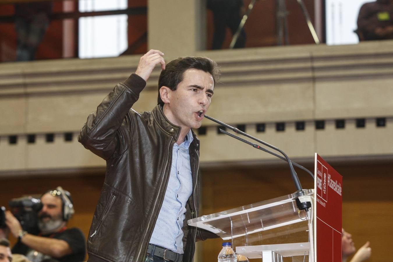 Fotos: Pedro Sánchez presenta a casares como candidato a la alcaldía de Santander