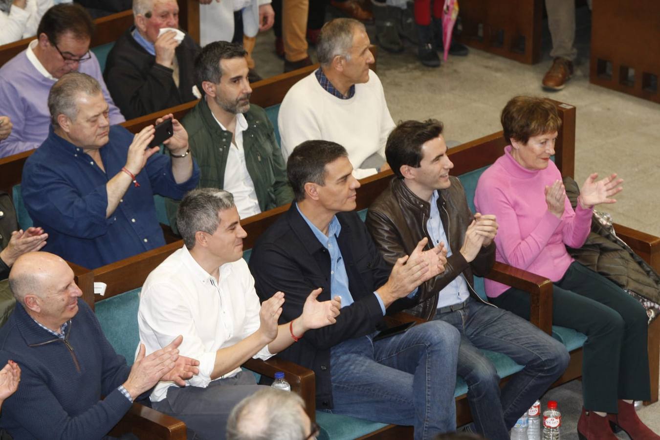 Fotos: Pedro Sánchez presenta a casares como candidato a la alcaldía de Santander