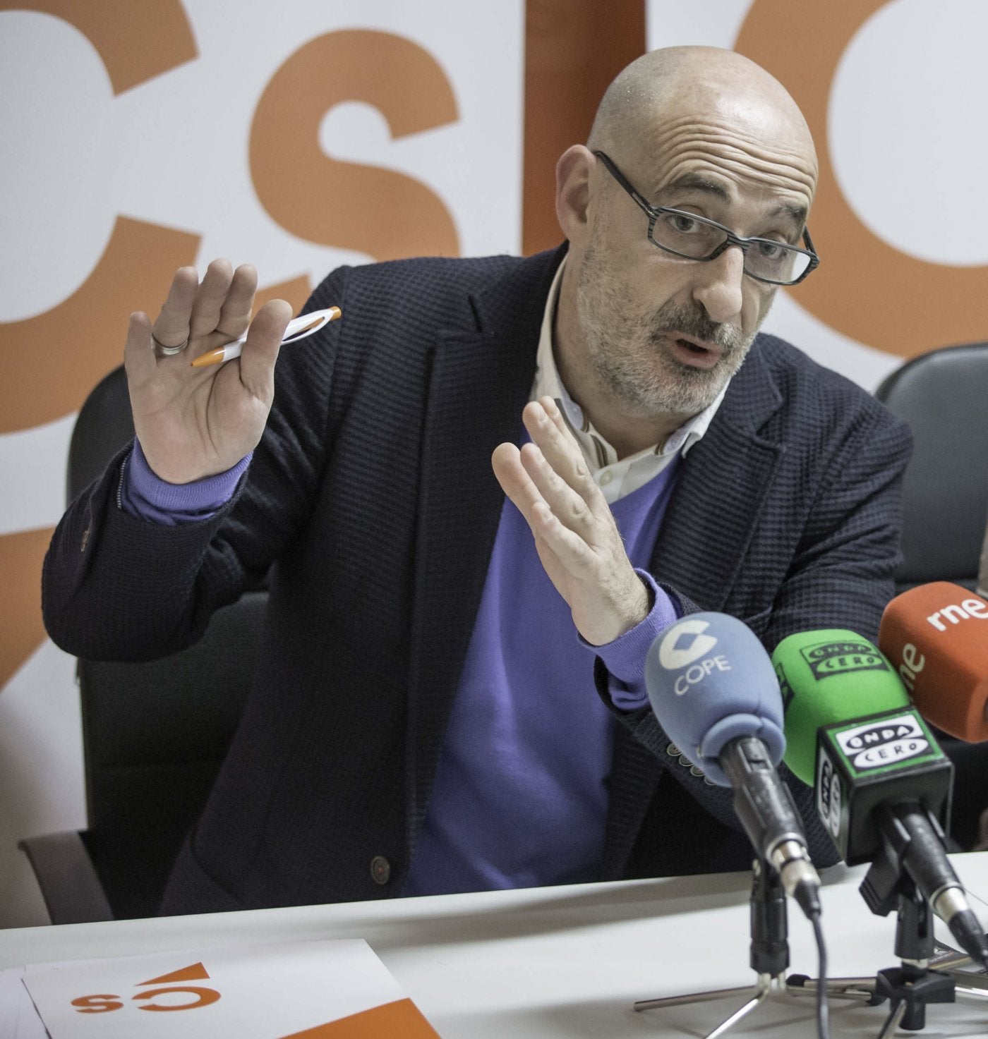 Félix Álvarez luchará por las primarias internas de Ciudadanos. :