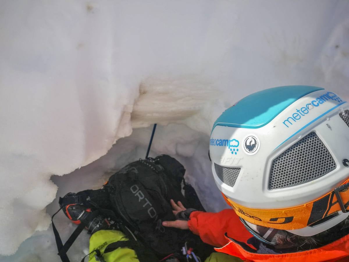 Fotos: Imágenes de las prácticas del curso de Seguridad en Terreno de Aludes