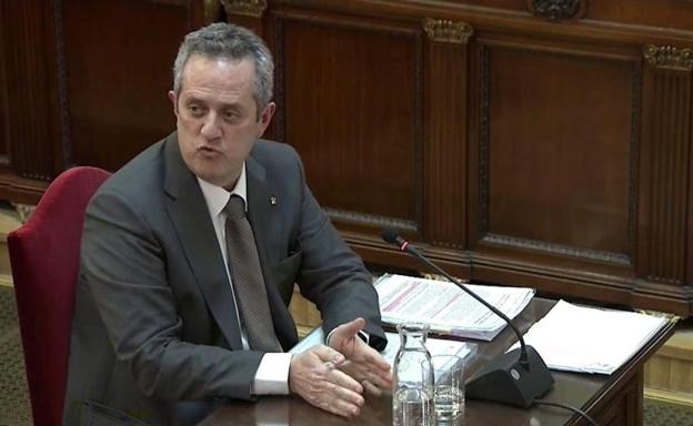 Declaración del exconseller de Interior del Govern catalán Joaquim Forn.