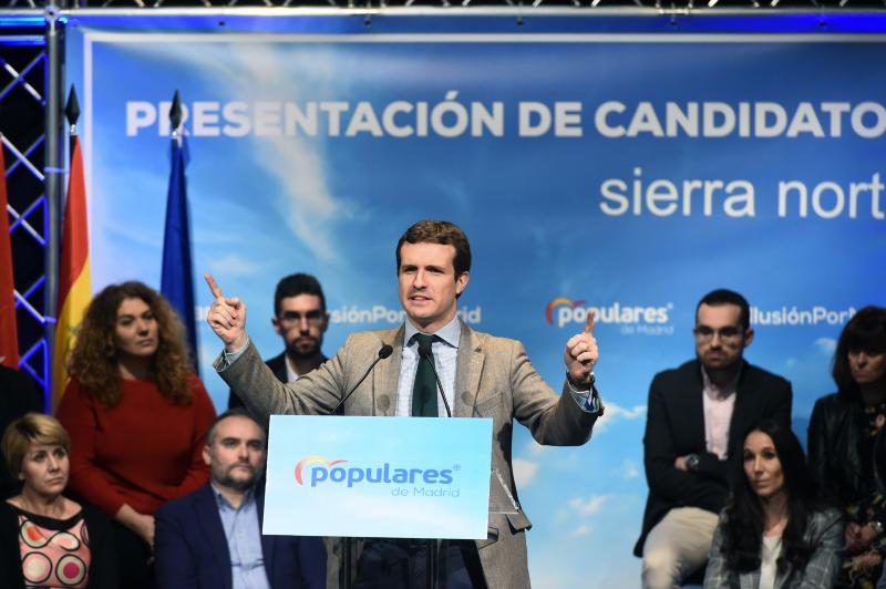 Casado afirma que el 28 de abril hay que elegir entre «el PP o el caos»