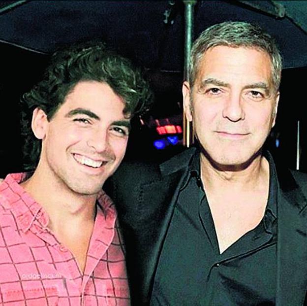 El George Clooney del ayer y el del hoy.