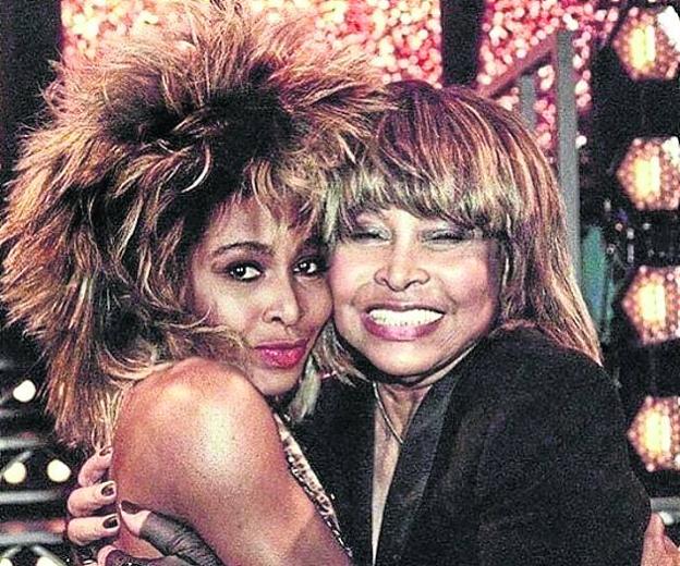 Tina Turner, se ha mostrado encantada con su fotomontaje.