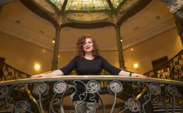 La nueva presidenta de la SGAE, la soprano y compositora Pilar Jurado.