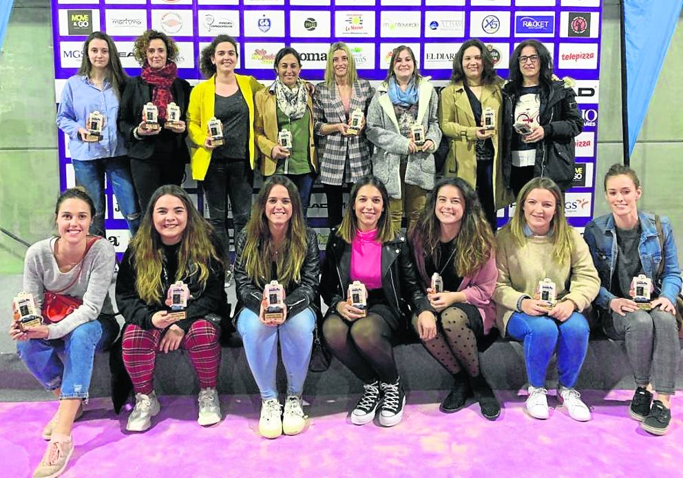 Campeonas y subcampeonas de Tercera femenina. 