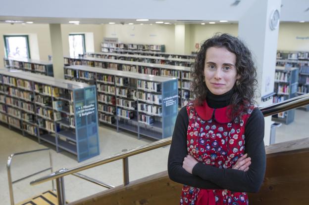 Alexia Luiña, nueva directora de la Biblioteca Central de Cantabria.