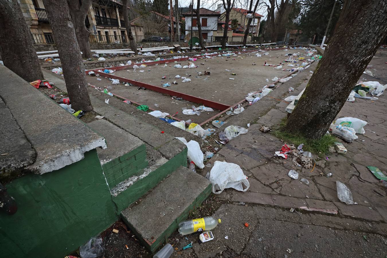 Fotos: Así quedó Cabezón tras el carnaval