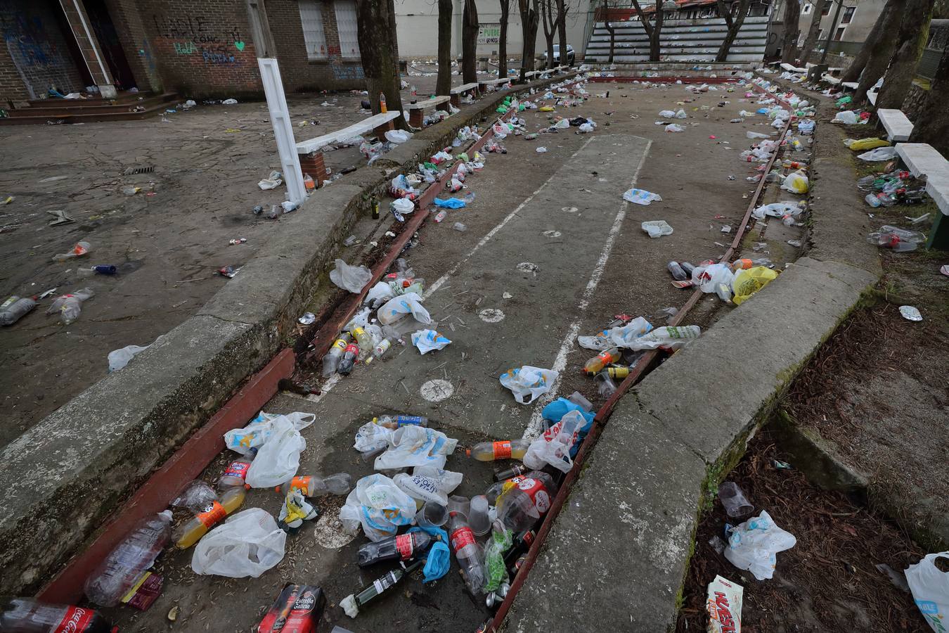 Fotos: Así quedó Cabezón tras el carnaval