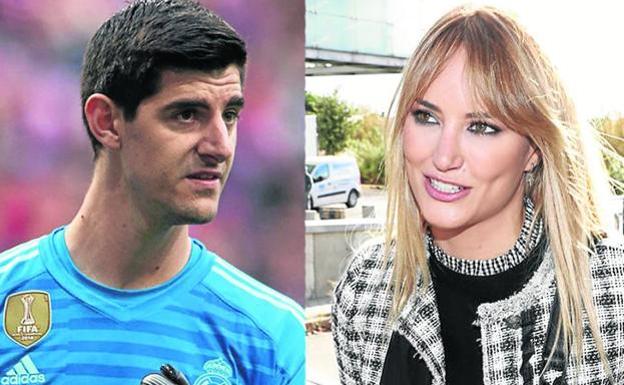 Thibaut Courtois y Alba Carrillo, una pareja rota antes de empezar. 