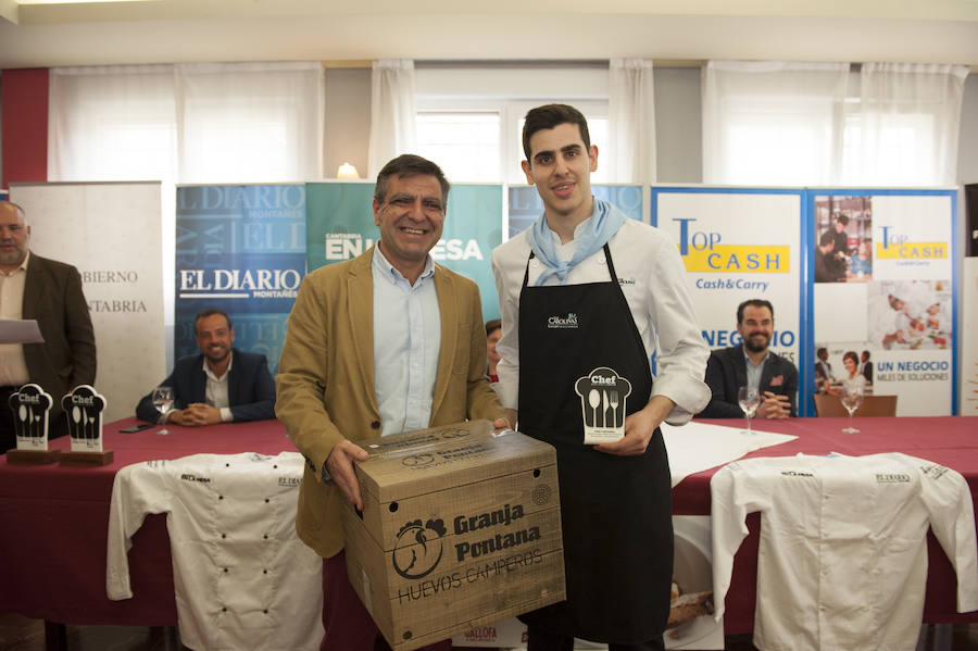 Fotos: Vicente Alonso y Ana María Castro, los chefs de 2019 de Cantabria