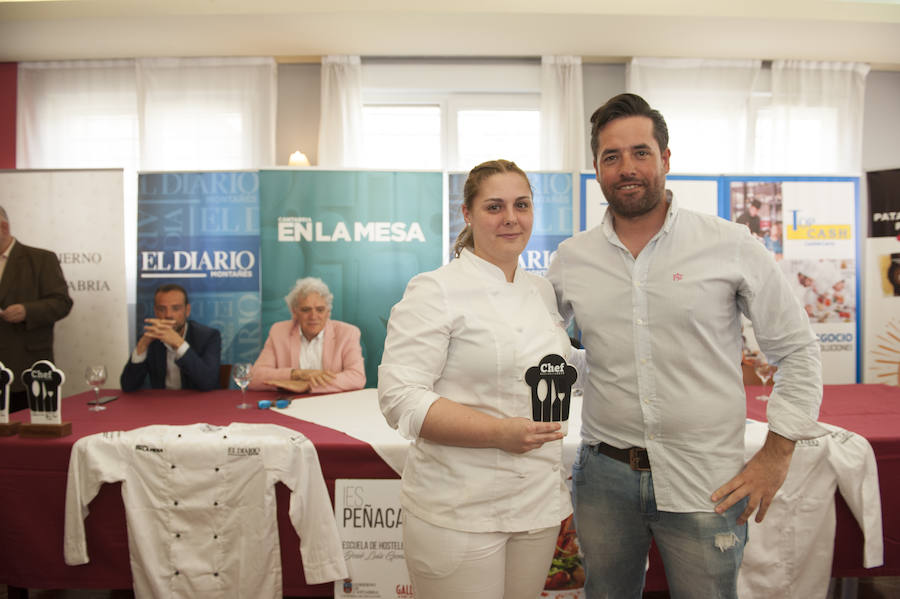 Fotos: Vicente Alonso y Ana María Castro, los chefs de 2019 de Cantabria