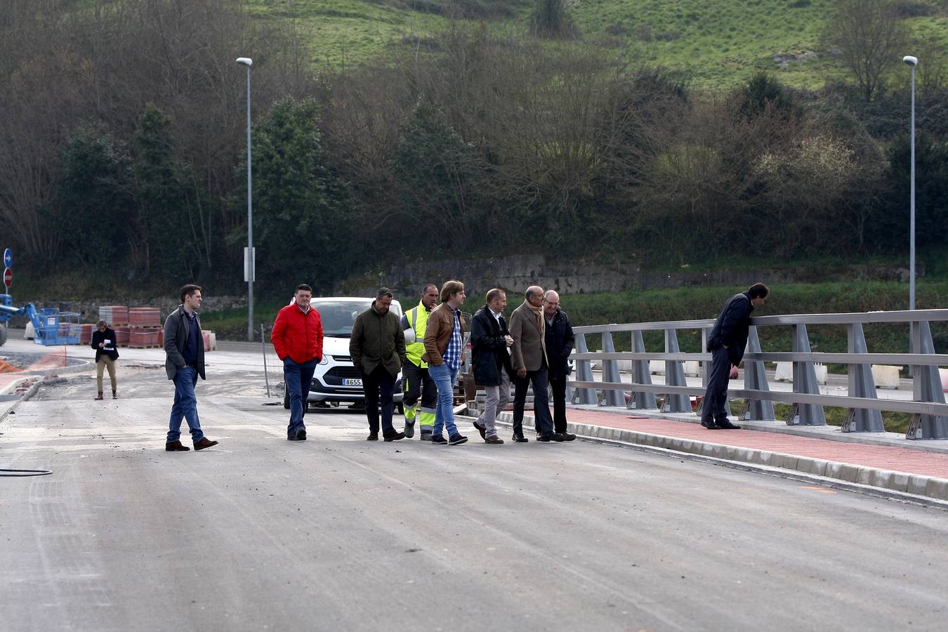 Fotos: El puente de Golbardo a falta de dos semanas