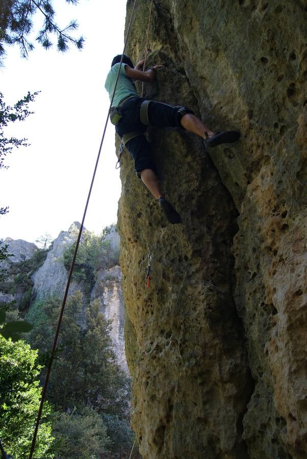 Fotos: Escalar en Valdegovia