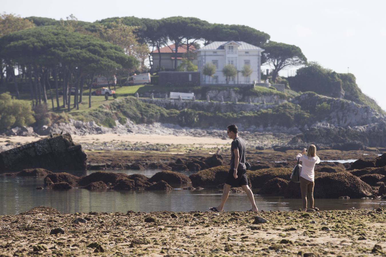 Parque de la península de La Magdalena.