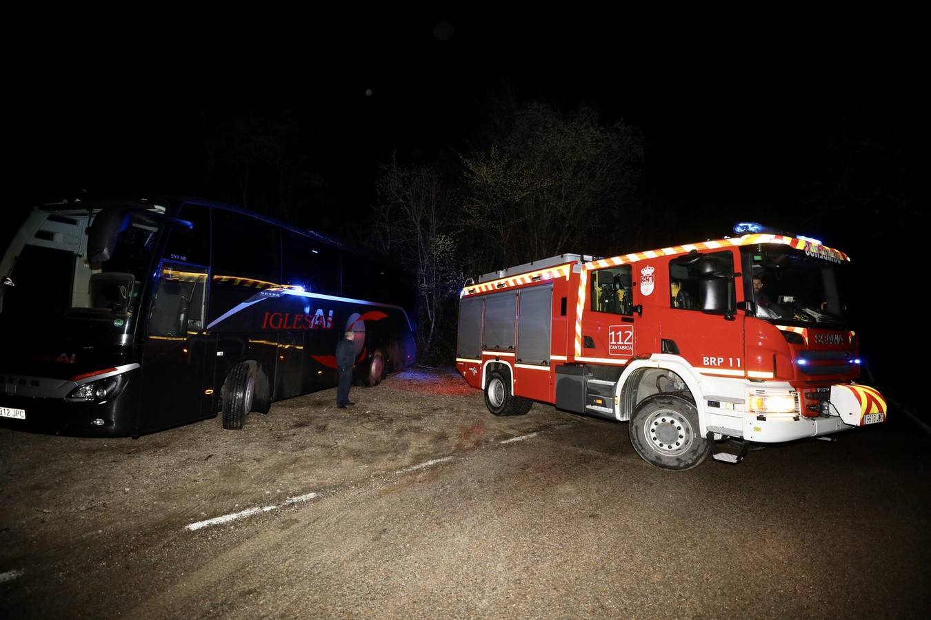 Fotos: Rescate de 25 senderistas perdidos en el Saja