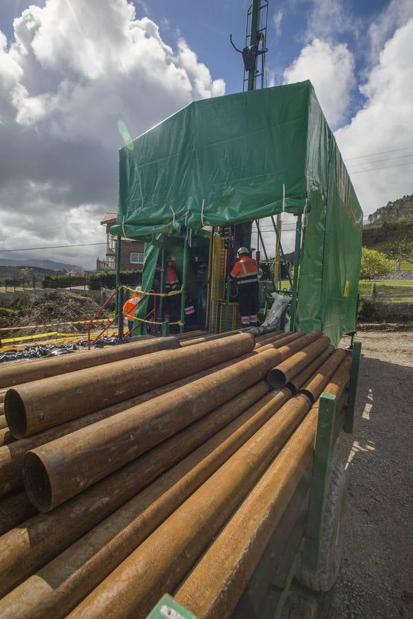 Fotos: Primeros sondeos de la mina de zinc del Besaya