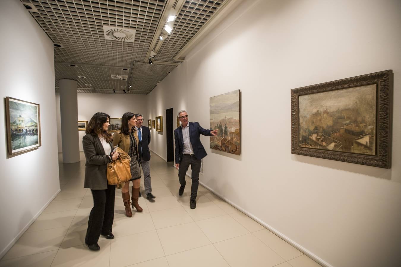 El Casyc reúne cerca de un centenar de obras en una exposición que podrá verse hasta el próximo 14 de junio, que ofrece un recorrido por creaciones de 67 autores, la mitad de ellos cántabros