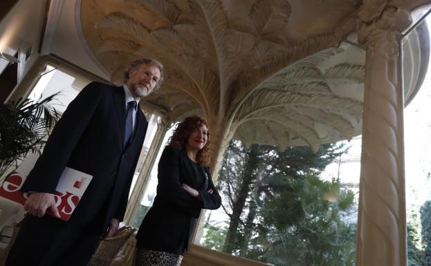 Miguel Ángel Recio y Pilar Jurado.