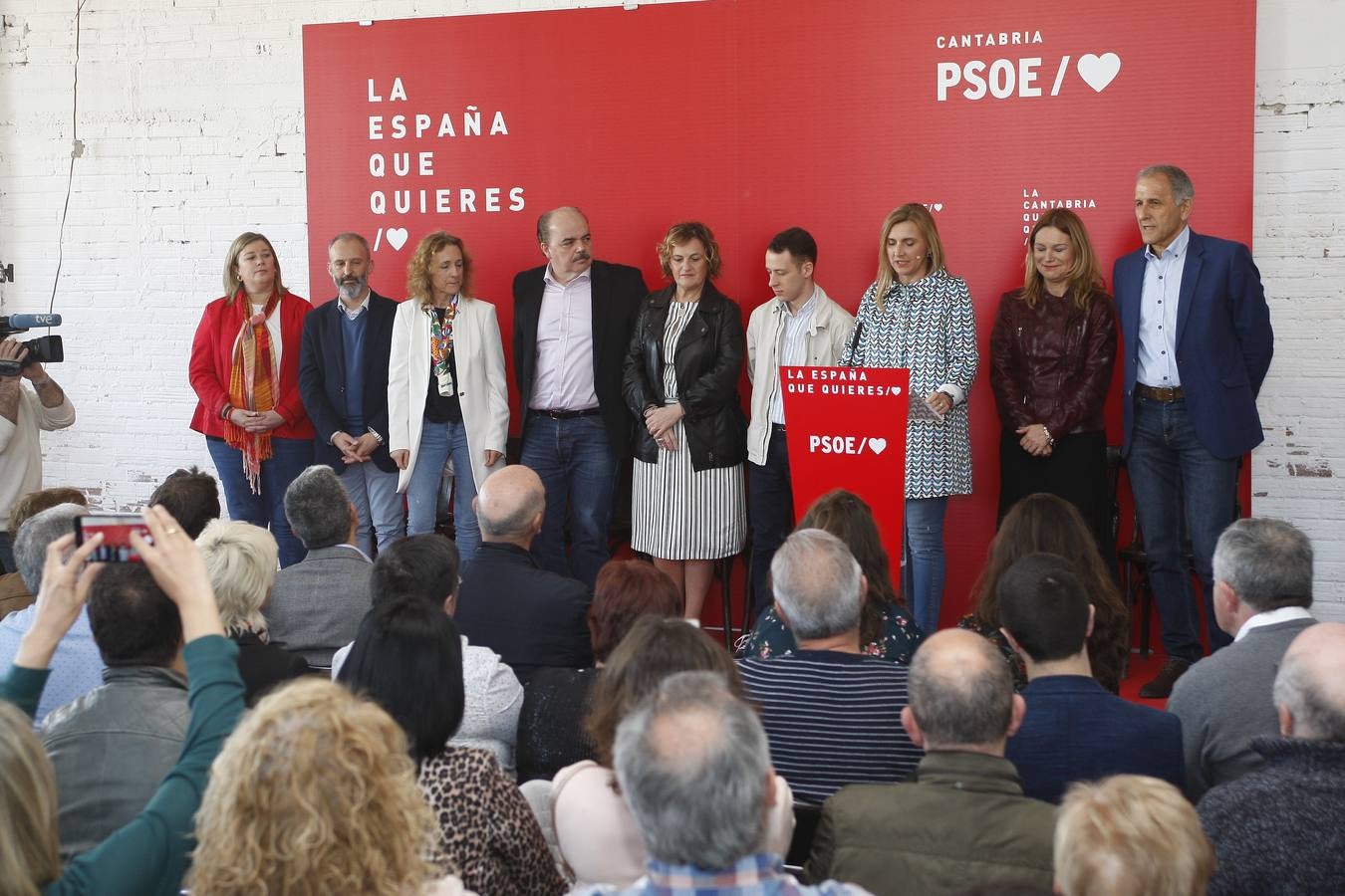 El PSOE cántabro ha rpesentado oficialmente a sus candidatos para las elecciones del 28 de abril.