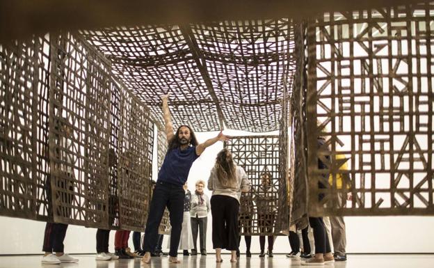 Actividades en el interior del Centro Botín. 