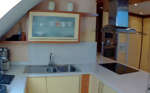 La cocina funcional de la casa.