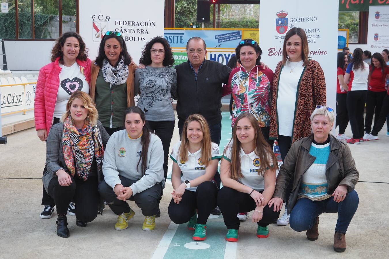 Fotos: Presentación de la Liga Femenina de bolos, con la presencia de María José Rienda