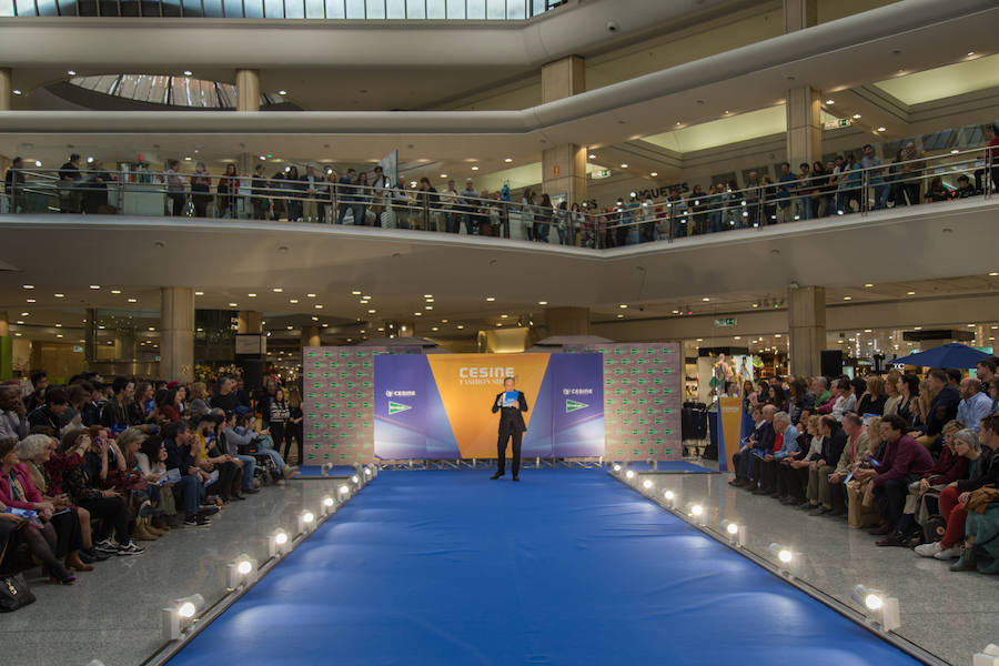 Gran éxito del 'fashion show' de los alumnos de moda de Cesine celebrado en El Corte Inglés