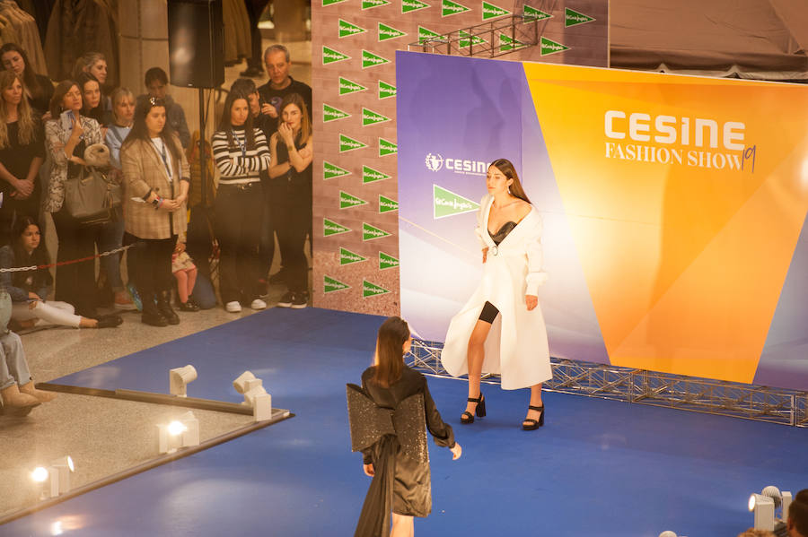 Gran éxito del 'fashion show' de los alumnos de moda de Cesine celebrado en El Corte Inglés