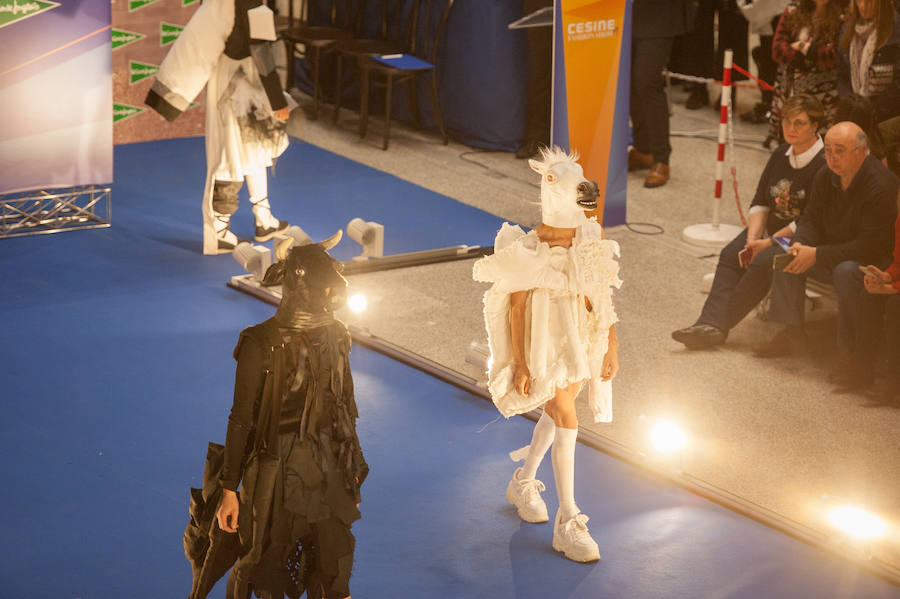 Gran éxito del 'fashion show' de los alumnos de moda de Cesine celebrado en El Corte Inglés