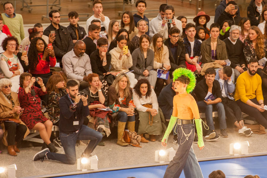 Gran éxito del 'fashion show' de los alumnos de moda de Cesine celebrado en El Corte Inglés