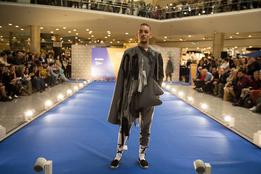 Gran éxito del 'fashion show' de los alumnos de moda de Cesine celebrado en El Corte Inglés