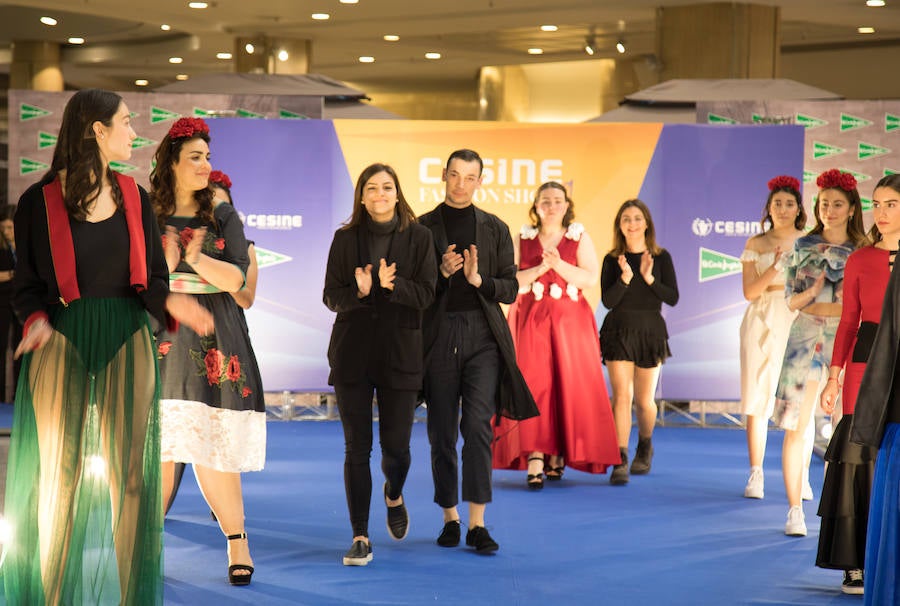 Gran éxito del 'fashion show' de los alumnos de moda de Cesine celebrado en El Corte Inglés