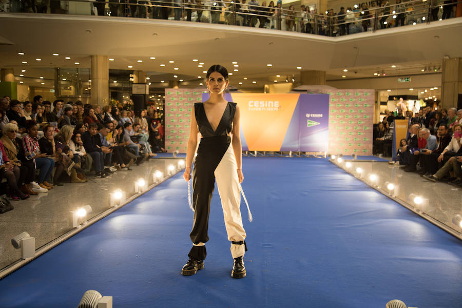 Gran éxito del 'fashion show' de los alumnos de moda de Cesine celebrado en El Corte Inglés