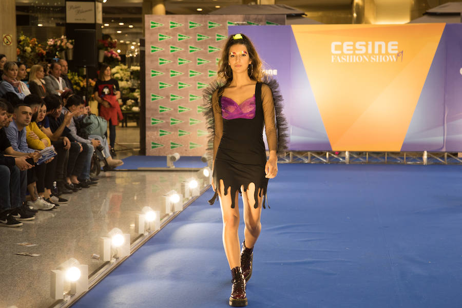 Gran éxito del 'fashion show' de los alumnos de moda de Cesine celebrado en El Corte Inglés