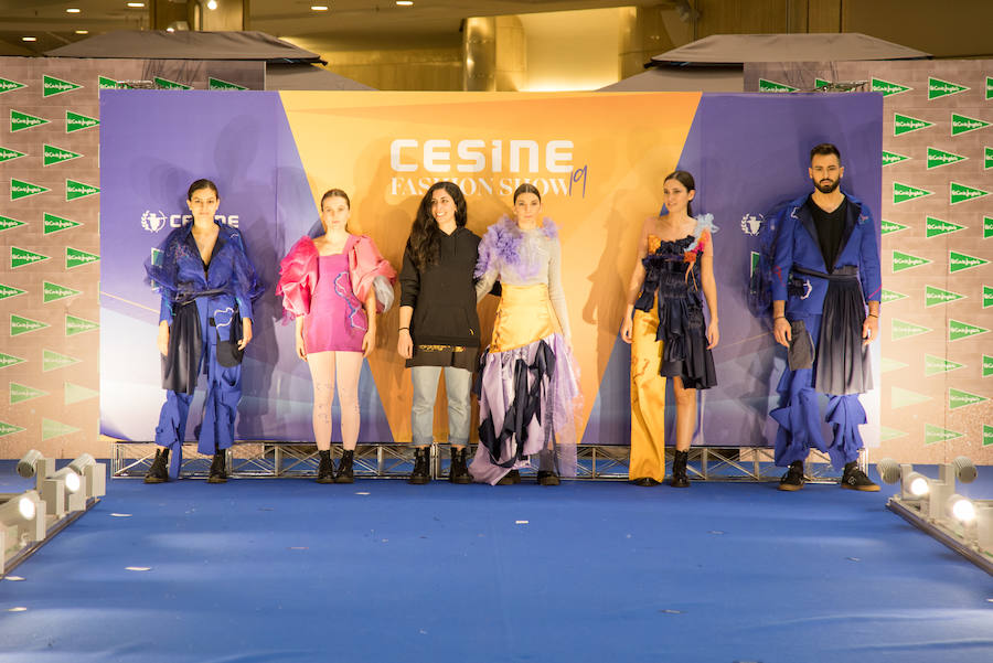 Gran éxito del 'fashion show' de los alumnos de moda de Cesine celebrado en El Corte Inglés