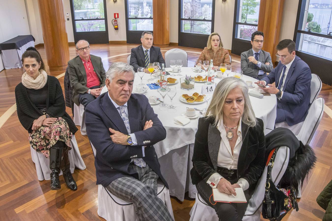 Fotos: Jaime Caruana en el Foro Económico de El Diario Montañés