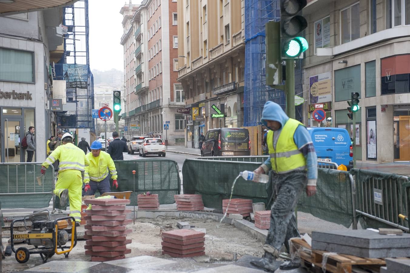 Fotos: La calle Isabel II cambia de fisonomía