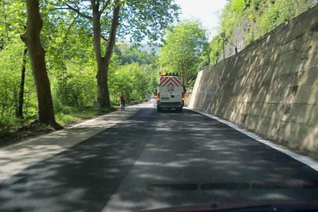 Una de las zonas del itinerario que se aprovechará para el carril bici. :: cavia