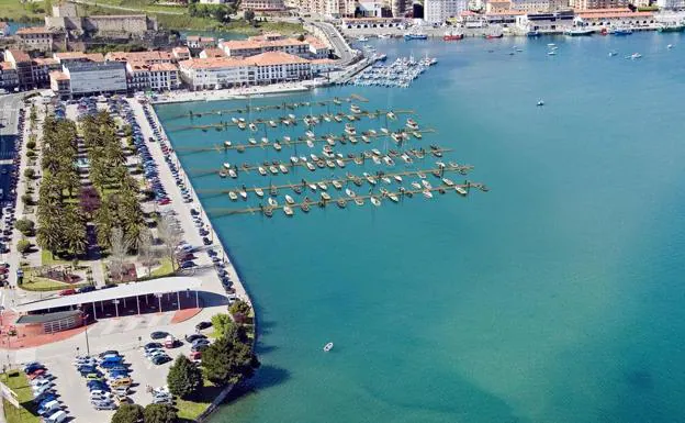 Infografía del futuro puerto deportivo de San Vicente.