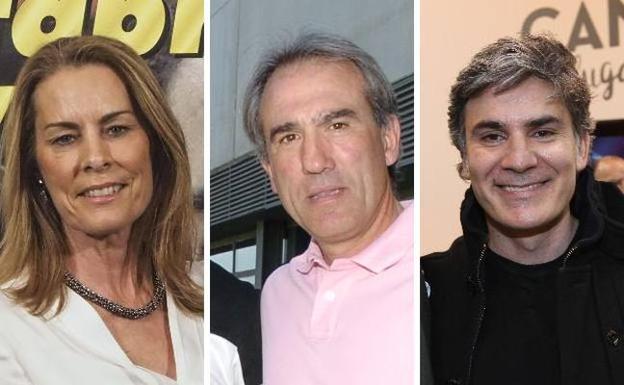 Theresa Zabell, Andoni Goicoetxea y Nando Agüeros, Cofrades de Honor de la Anchoa