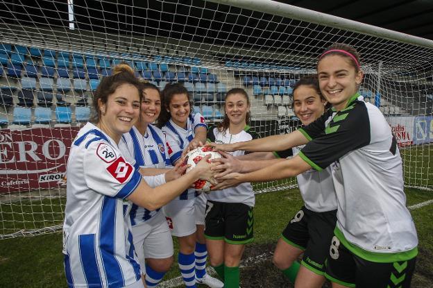  Rivalidad sana. Todas coinciden en que el derbi será un partido reñido y que se decidirá por algún detalle. 