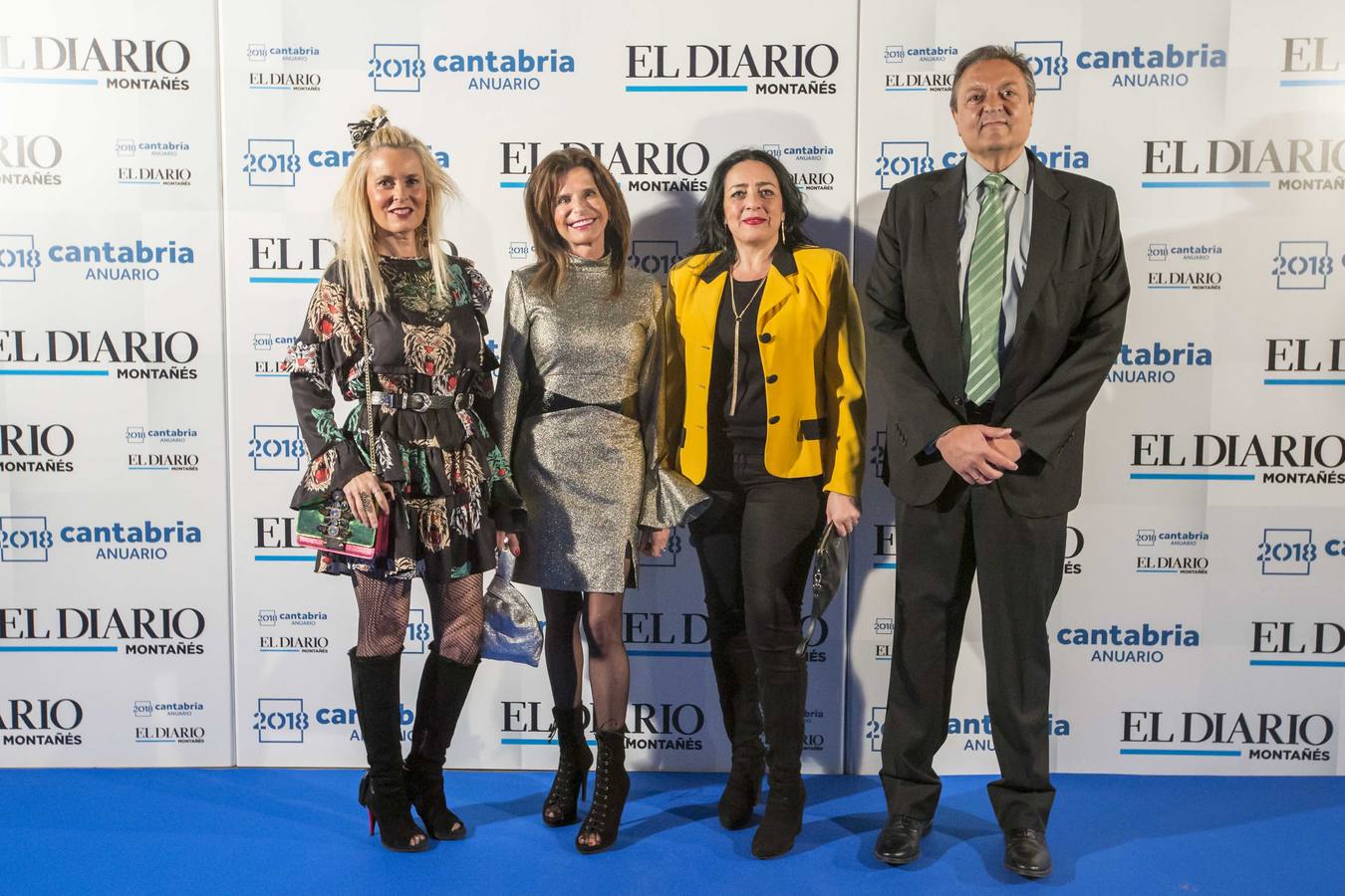 Begoña Allende, Lucrecia de la Gándara, Sofía Arévalo y Carlos Tejedor.