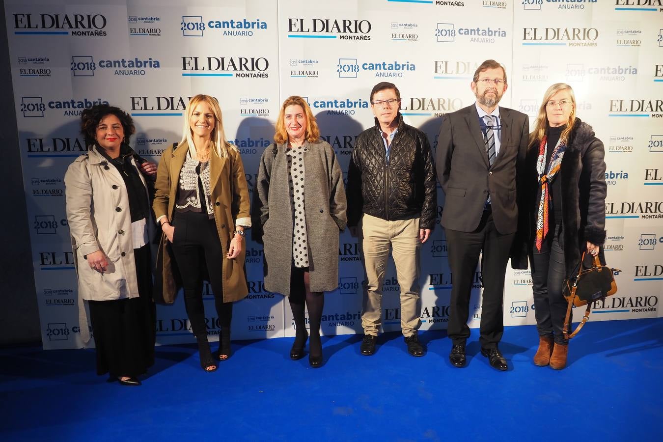 Mª Eugenia Sisniega, Gema Coria, Ana Higuera, Pedro Álvarez, Ventura Gómez y Ana Gutiérrez.