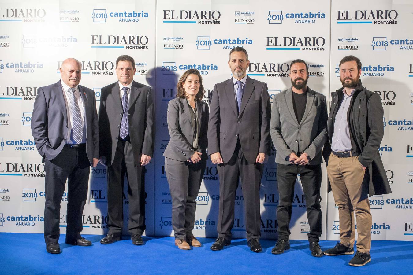 Pedro González, José Antonio Fernández, Raquel Gallardo, Ignacio Trapiella, Nacho Hernández y Víctor González.