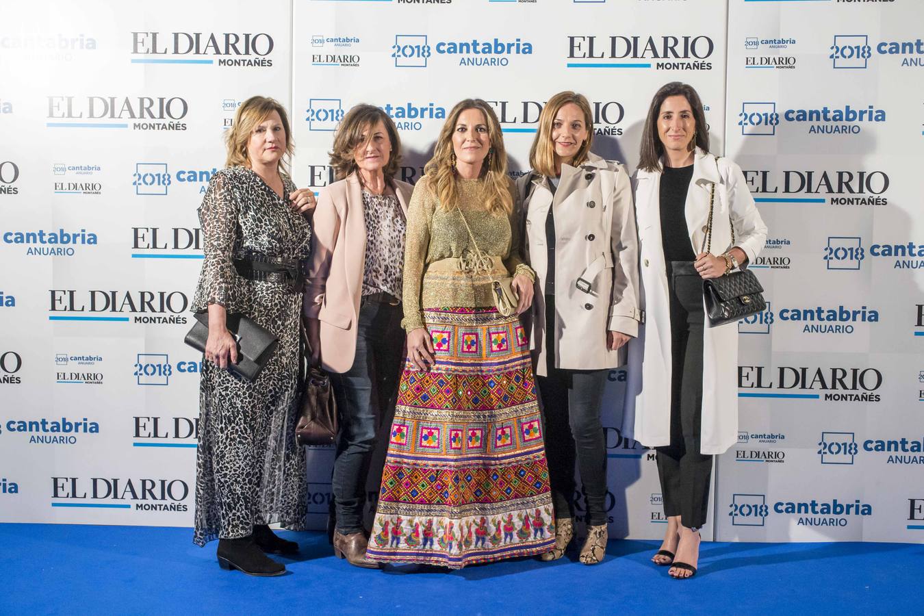 María Olaiz, Carmen Quintanal, Marta Álvarez, Alejandro Pérez y Sara Carrión.