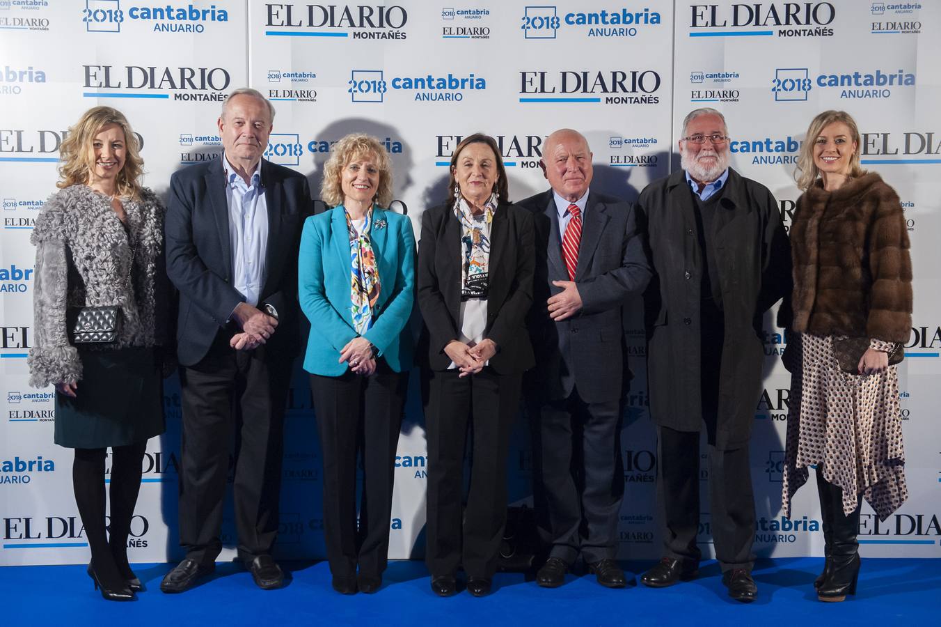 Virginia Martínez, Francisco González, Eva Díaz Tezanos, Dolores Gorostiaga, Feliciano Vega, Ramón Ruiz y Vanesa Martínez.