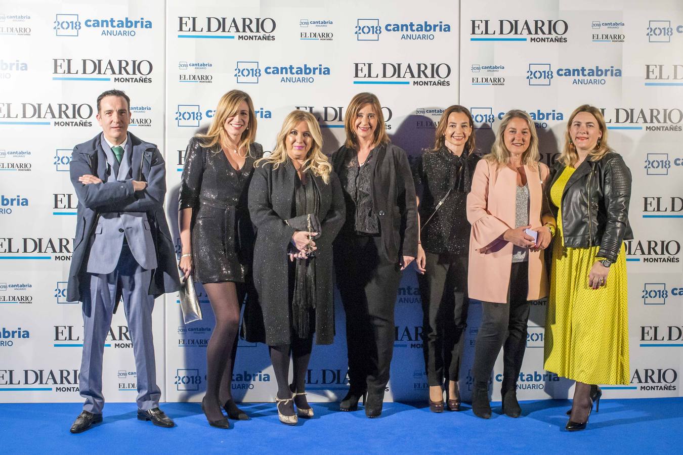 Alberto Aja, Ana Fernández, Marián Rueda, Eva María Fernández Cobo, Marta Fernández Cobo, Marta Borrajo y Patricia Ortiz. 